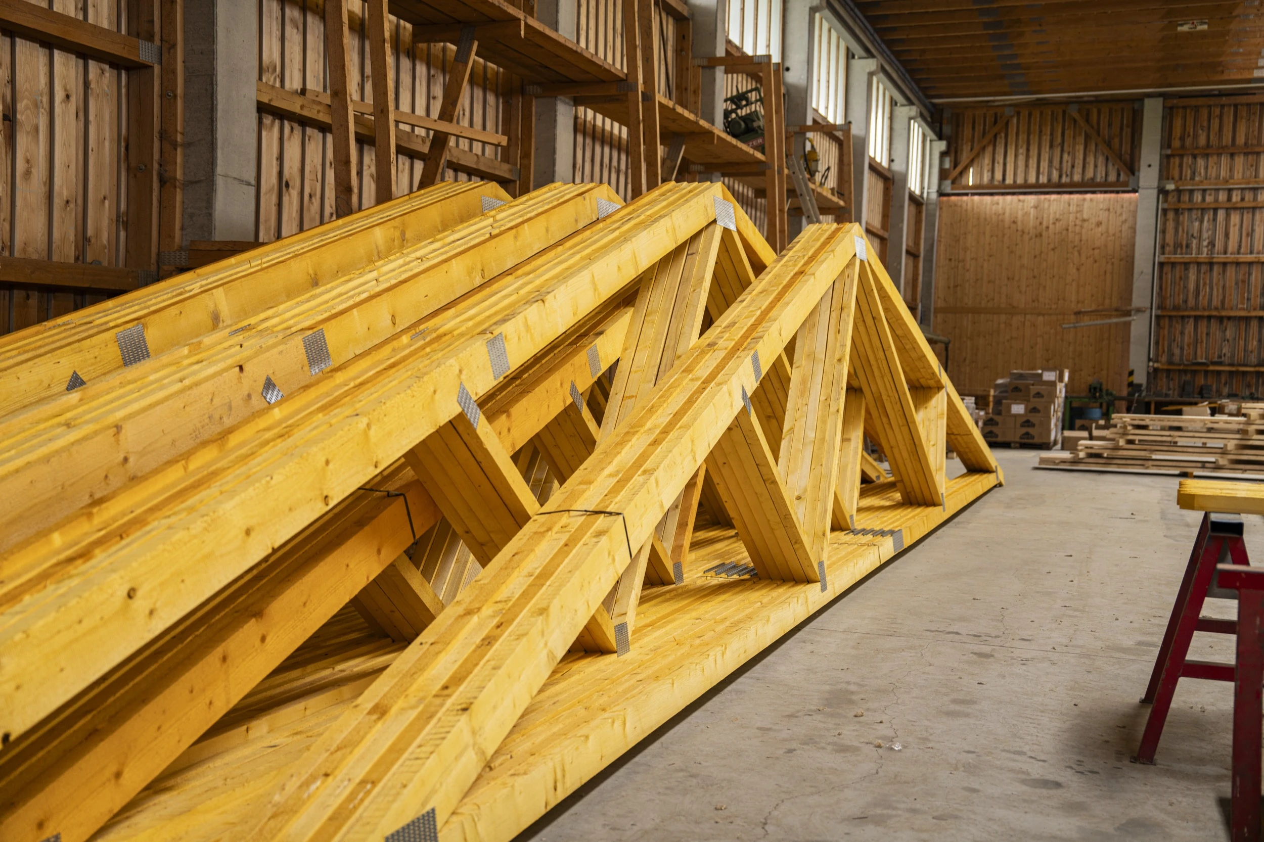 Kompletace vazníků K3 Construction